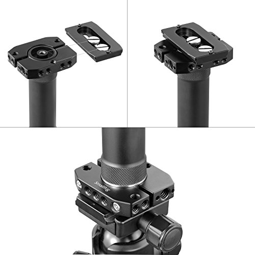 SmallRig Zhiyun Crane V2/Crane Plus/Crane M専用ロッドクランプ 1/4 & 3/8ネジ穴装備 耐荷重6.5kg ZhiyunクレーンV2 /クレーンプラス/クレーンM対応-2170