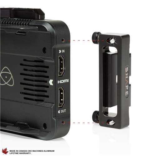 SHAPE シェイプ ATOMOS NINJA V対応HDMIケーブルホルダー&トッププレートキット ブラック MASNIVKIT