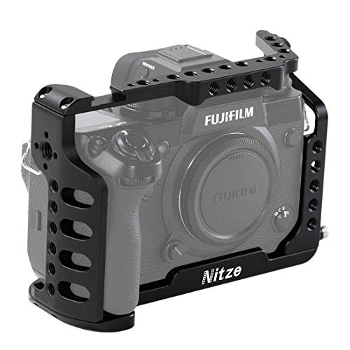 Nitze 富士X - H1カメラ専用ケージHDMIケーブルクランプ 付き- TP08