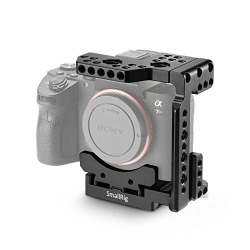SmallRig A7R III/A7 III/A7 II/A7R II/A7S IIカメラ専用ケージ ARRIアクセサリマウントピン装備 拡張カメラケージ 軽量 取付便利 耐久性 耐食性 DSLR 装備-2098