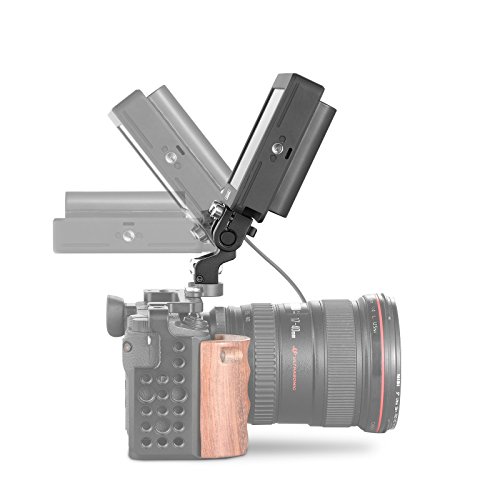 SmallRig モニターホルダーマウント カメラフィールドモニターブラケット Arriアクセサリーピン 180°調整可能 アルミ製 撮影補助ツール DSRLリグ-2174