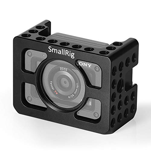 SMALLRIG Sony RX0 II用ケージ DSLR 装備 拡張カメラケージ 軽量 取付便利 耐久性 耐食性 Sony RX0 II対応-CVS2344