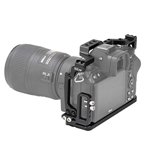 Nitze Nikon Z6/Z7カメラ専用ケージ コールドシューとケーブルクランプ付き- TP13