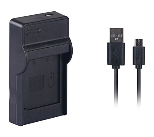 NinoLite USB型 バッテリー 用 充電器 海外用交換プラグ付 AHDBT-301 バッテリー チャージャー