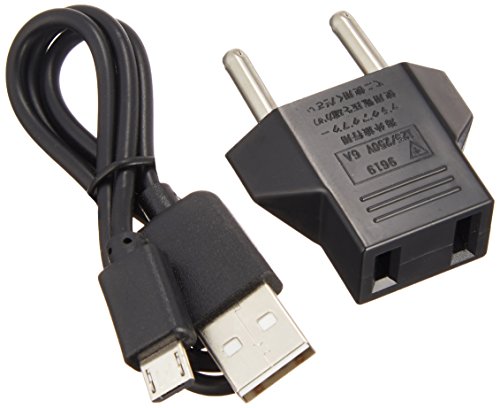 NinoLite USB型 バッテリー 用 充電器 海外用交換プラグ付 EN-EL15 バッテリー チャージャー