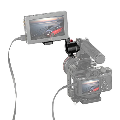 SMALLRIG EVFマウント LCDモニターブラケット NATOクランプ付き 関節調節可能 BMVA/SmallHD 502HD/Zacuto Gratical HD対応 DSLRリグ-1594