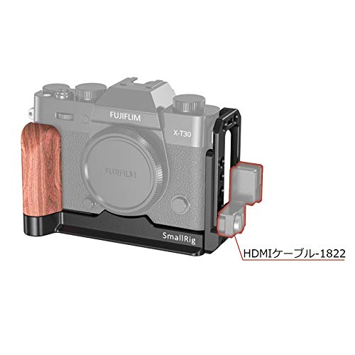 SMALLRIG Fujifilm X-T20 / X-T30用Lブラケット APL2357