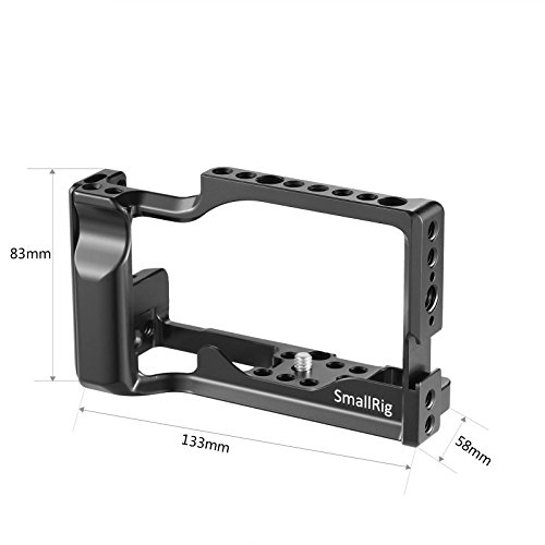 SMALLRIG Canon EOS M3/M6専用ケージ DSLR 装備 拡張カメラケージ 軽量 取付便利 耐久性 耐食性 Canon EOS M3/M6対応-2130