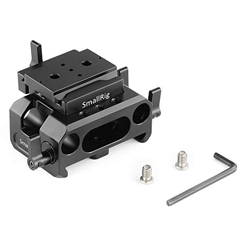 SMALLRIG BMPCC 4K用ベースプレート 15mmロッドサポートシステム付き（Arca互換）-2261