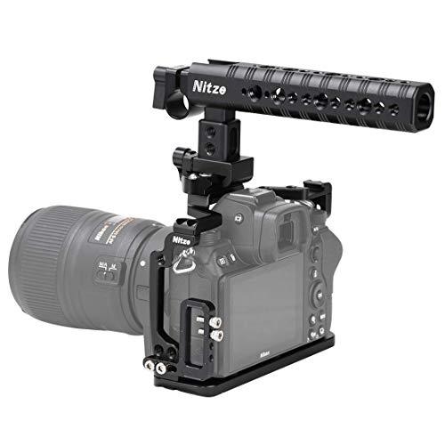 Nitze Nikon Z6 / Z7カメラ専用ケージ コールドシューズとトップハンドル付き - NHT01