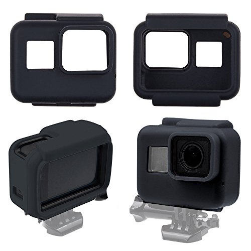 Maxun Gopro Hero7/Hero 6/Hero 5用アクセサリーキット 防水ハウジング/保護フィルム/レンズキャップ/シリコンフレーム/曇り止めシート/レッドフィルター/浮力スティック/収納ケース