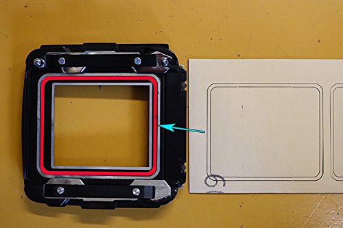 Mamiya RB67 + 6x7フィルムホルダー用カット済みモルト貼り替えキット