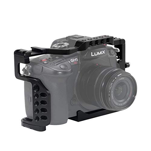 Nitze Panasonic GH5/GH5s カメラ専用ケージ ケコールド シューズとケーブルクランプ付き- TP11