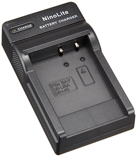 NinoLite USB型 バッテリー 用 充電器 海外用交換プラグ付 DB-L40 対応 バッテリー チャージャー
