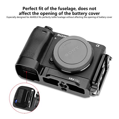 UURig Sony A6400専用ケージ L-ブラケット 拡張カメラケージ