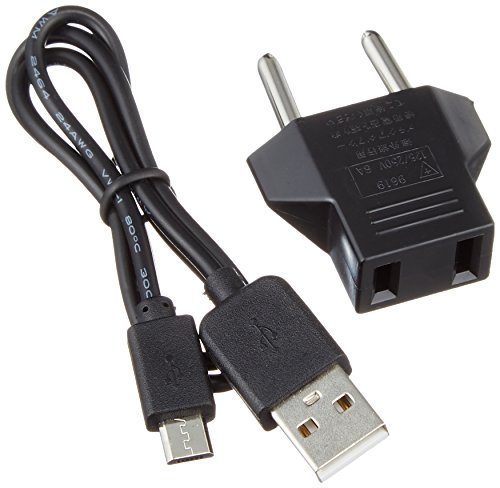 NinoLite USB型 バッテリー 用 充電器 海外用交換プラグ付 DMW-BMB9 バッテリー チャージャー