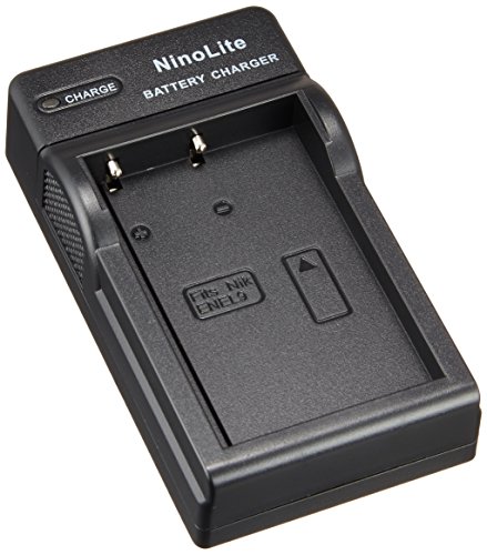 NinoLite USB型 バッテリー用 充電器 海外用交換プラグ付き DC15/K4 EN-EL9 EN-EL9a 対応 カメラ バッテリー チャージャー