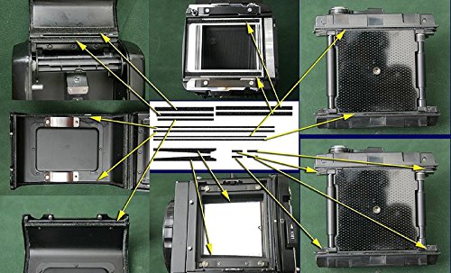 Mamiya RB67 + 6x7フィルムホルダー用カット済みモルト貼り替えキット