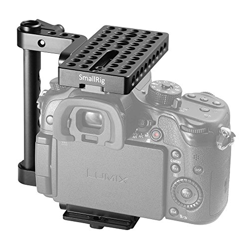 SmallRig Canon/Nikon/DSLRカメラケージ 汎用カメラケージ 拡張カメラケージ Canon/Nikon/DSLRシリーズハーフケージ 軽量 取付便利 耐久性 耐食性-1658