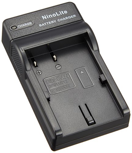 NinoLite USB型 バッテリー 用 充電器 海外用交換プラグ付 DC19/K4 キャノン BP-511 BP-511A 等対応 チャージャー