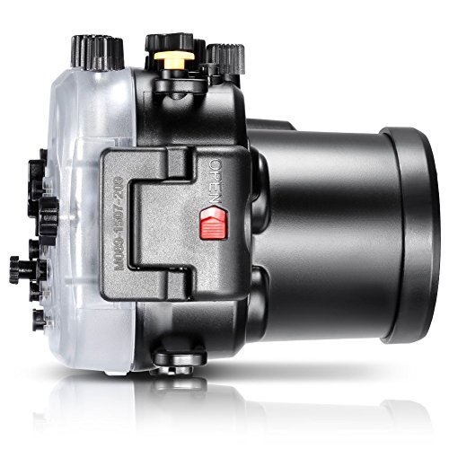 【国内正規品】NEEWER 40m 130ft水中PCカバーカメラ防水ケース、18-70mmレンズ付きSony A7/A7Rに対応