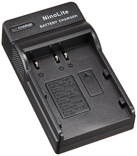 NinoLite USB型 バッテリー 用 充電器 海外用交換プラグ付 EN-EL3 EN-EL3a EN-EL3E 等対応 チャージャー DC11/K4/A