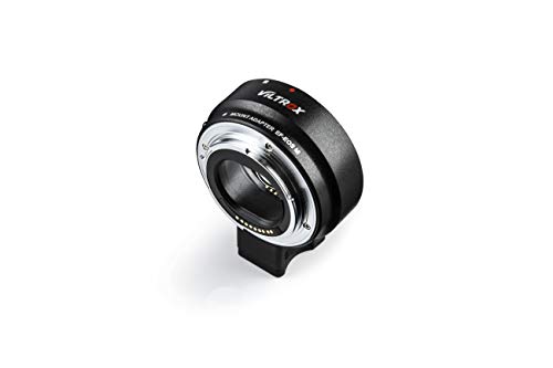 VILTROX EF-EOS M レンズ マウント アダプター オートフォーカス リング マウント変換アダプター キヤノン EOS M シリーズ EF-M ミラーレス カメラ 用 EOS M100/EOS M50/EOS M3/EOS M10/EOS M6/EOS M5 対応