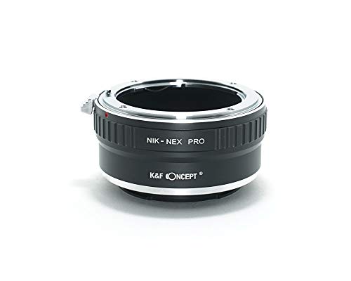 [正規代理店] K&F ニコン AI レンズ-SONY NEX Eマウント アダプター PRO レンズクロス付 nf-nex-pro (KFNEXPRO)