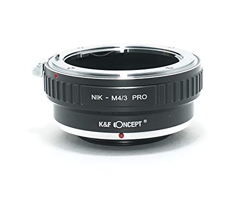 [正規代理店]K&F ニコン nikonAIレンズ-マイクロフォーサーズ m4/3 マウントアダプター PRO レンズクロス付 nf-m43-pro (KFM43PRO)