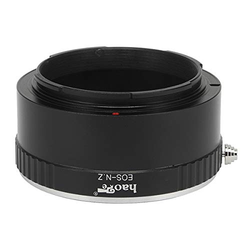 Haoge マニュアルレンズマウントアダプター Canon EOS EF EFS EF-Sレンズ用 Z6 Z7などのNikon Zマウントカメラ用