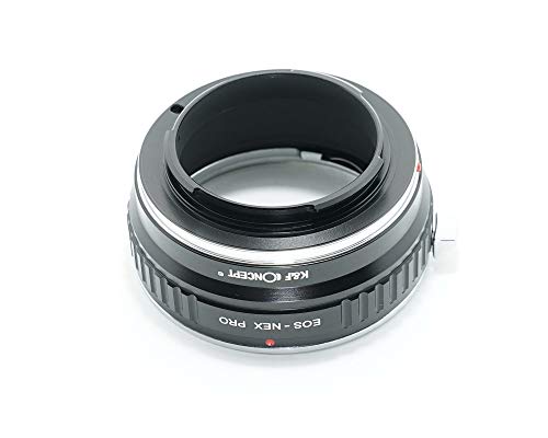 [正規代理店]K&F キャノン EOS EF(EF-S)-SONY NEX Eマウント アダプター PRO レンズクロス付 ef-nex-pro (KFNEXPRO)