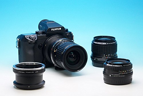 Rayqual 国産レンズマウントアダプター ペンタックス645 マウントレンズ- FUJI GFX ５０S 用マウントボディー 　PTX645-GFX