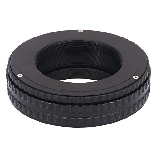 Haogeマクロフォーカスレンズマウントアダプタ内蔵Focusing Helicoid for m42 42 mmスクリューマウントレンズをSony NEXカメラe-mount 17 mm-31 mm