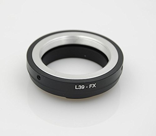Zenic マウントアダプター L39-FX アルミニウム材質 レンズマウントアダプターリング【ボディ側：Fujifilm X-E1, X-E2, X-M1, X-A1, X-A2, X-PRO1 ミラーレスカメラ用 】