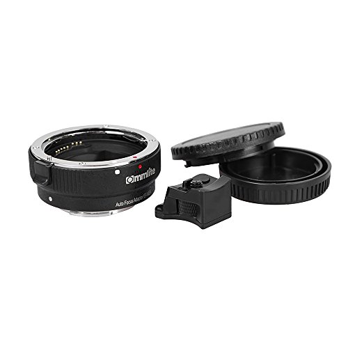 Commlite オートフォーカスEF-NEX EF-EMOUNT FX レンズマウントアダプター Canon EF EF-S レンズ→Sony E マウント NEX 3/3N/5N/5R/7/A7 A7R フルフレーム【並行輸入品】