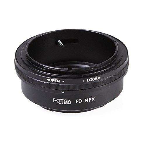 Fotga アダプターマウントリング Canon FD レンズ→ Sony NEX E NEX-3 NEX-5 NEX-VG10【並行輸入品】