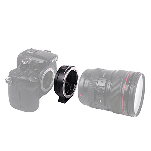 Viltrox EF-M1 オートフォーカス レンズ マウントアダプタのための設計 キヤノンEFレンズ に カメラ パナソニックGH5 4 3 2 1、オリンパスOM-D E-M1 M5 M10 / E-PL8 7 6 5 / PEN-F