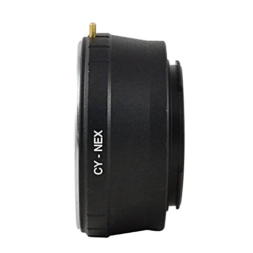 [MENGS] CY-NEX アルミニウムや銅材質 レンズマウントアダプターリング，Contax レンズへSony NEX-3 / NEX-5 カメラボディ用