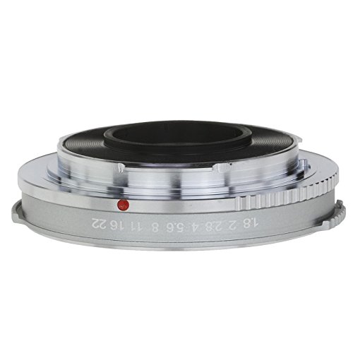 Haogeレンズマウントアダプタfor Voigtlander Retina DKLマウントレンズをPentax PK Kマウントカメラ