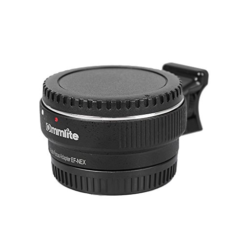 Commlite オートフォーカスEF-NEX EF-EMOUNT FX レンズマウントアダプター Canon EF EF-S レンズ→Sony E マウント NEX 3/3N/5N/5R/7/A7 A7R フルフレーム【並行輸入品】