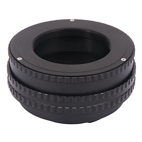 Haogeマクロフォーカスレンズマウントアダプタ内蔵Focusing Helicoid for m42 42 mmスクリューマウントレンズをSony NEXカメラe-mount 17 mm-31 mm