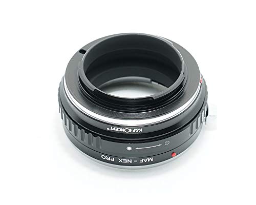 [正規代理店 ]K&F sony ミノルタ Aマウント -SONY NEX Eマウントアダプター PRO レンズクロス付 af-nex-pro (KFNEXPRO)