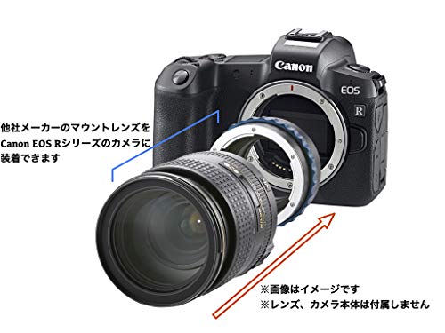 NOVOFLEX EOSR/NIK (Nikon lenses to Canon EOS R Series Camera) マウント アダプタ 日本語取扱説明書付