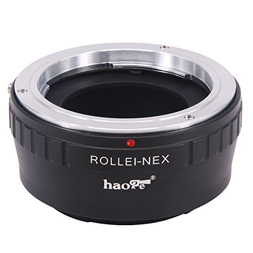 Haoge手動レンズマウントアダプタfor Rollei 35 sl35 QBMクイックバヨネットマウントレンズto Sony EマウントNEXカメラとしてα NEX、NEX - 5 N、NEX - 7、nex-7 N、a6500、a6300 , a6000、a5000、a3500、a3000、nex-vg10、vg20