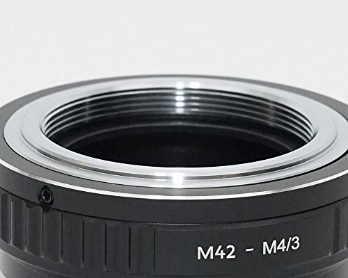 [正規代理店]K&F M42 レンズ- マイクロフォーサーズ m4/3 マウントアダプター レンズクロス付 m42-m43 (KFM43)