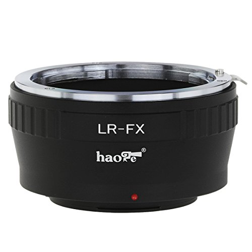 Haogeレンズマウントアダプタfor Leica RマウントレンズをFujifilm x-mountカメラなどx-a1、x-a2、x-a3、x-a10、x-e1、x-e2、x-e2s、x-m1、X - pro1、x-pro2、X - t1、x-t2、x-t10、x-t20