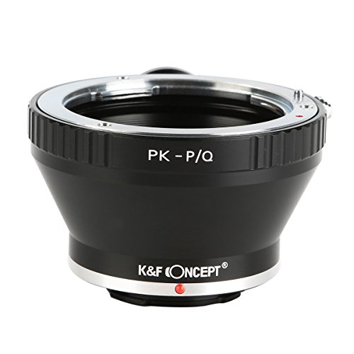K&F Concept レンズマウントアダプター KF-PKQ-T (ペンタックスKマウントレンズ → ペンタックスQマウント変換)三脚座付き