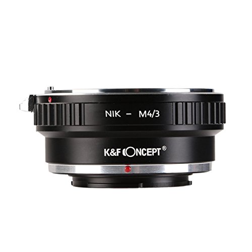 K&F Concept® マウントアダプター Nikon AIレンズ- Micro 4/3、レンズ拭きセット