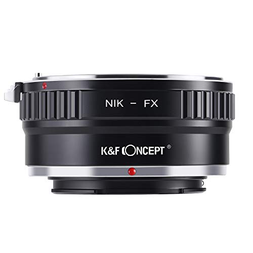 K&F Concept マウント変換アダプター Nikon-FX Nikonレンズ-FXカメラ装着用 レンズアダプター 無限遠実現「メーカー直営店」