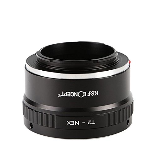 [正規代理店]K&F T2-ソニー SONY NEX Eマウントアダプター レンズクロス付 t2-nex (KFNEX)